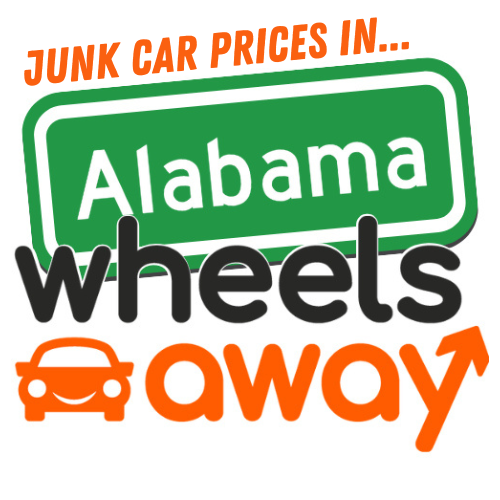 junk car prices in alabama graphic