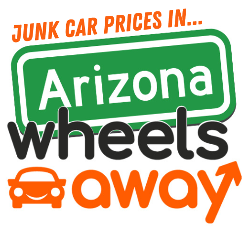 junk car prices in arizona graphic