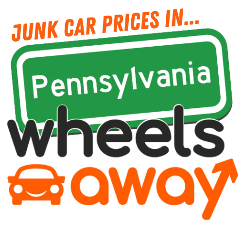 junk car prices in pennsylvania graphic