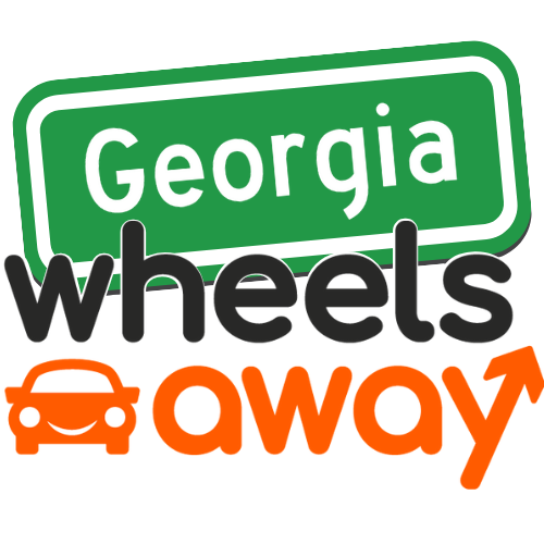 wheelsaway logo imposed on georgia road sign
