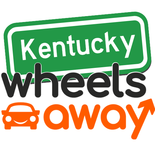 wheelsaway logo imposed on kentucky road sign