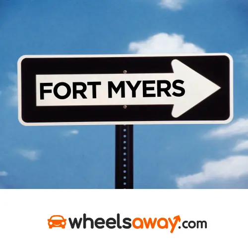 fort myers road sign