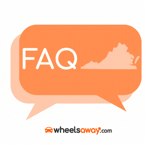 animated map of virginia with pins dropping