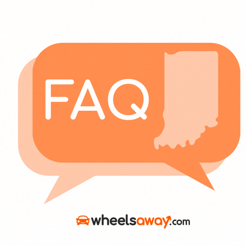 indiana animated faq graphic with pins dropping on map