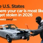 U.S vehicle theft graphic
