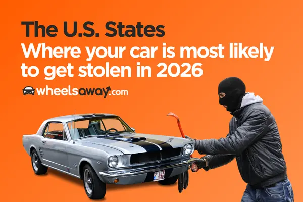 U.S vehicle theft graphic